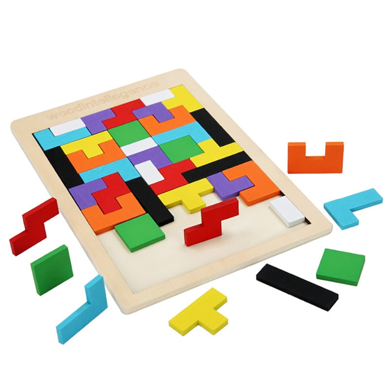 Quebra Cabeça Tangram de Brinquedo