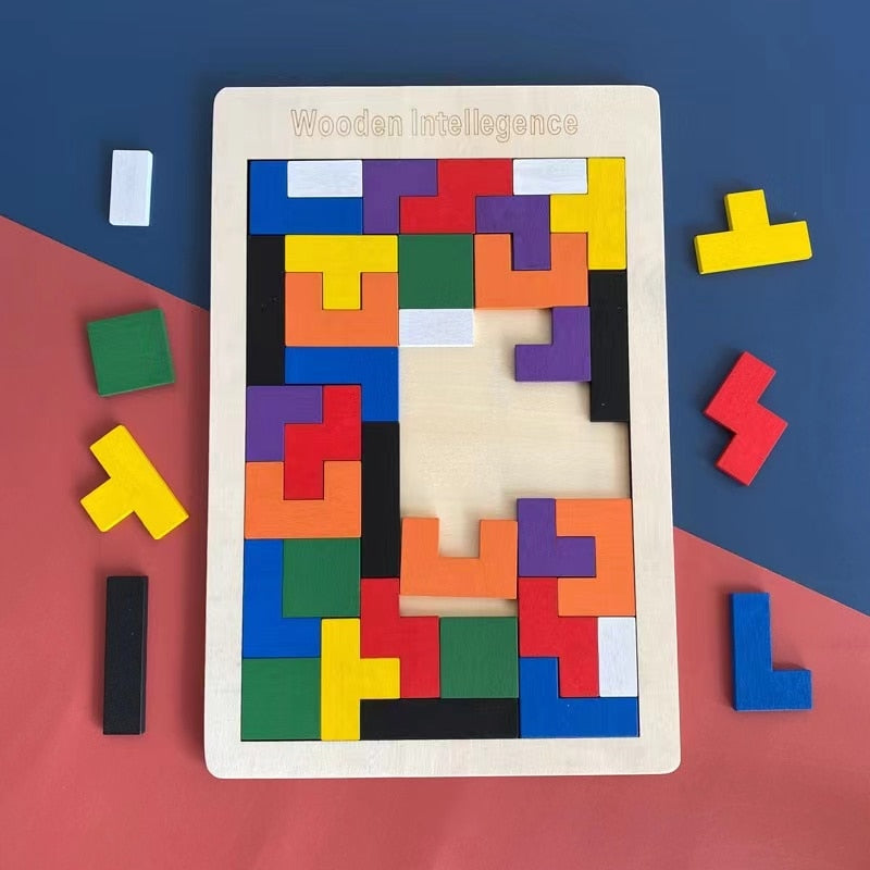 Quebra Cabeça Tangram de Brinquedo